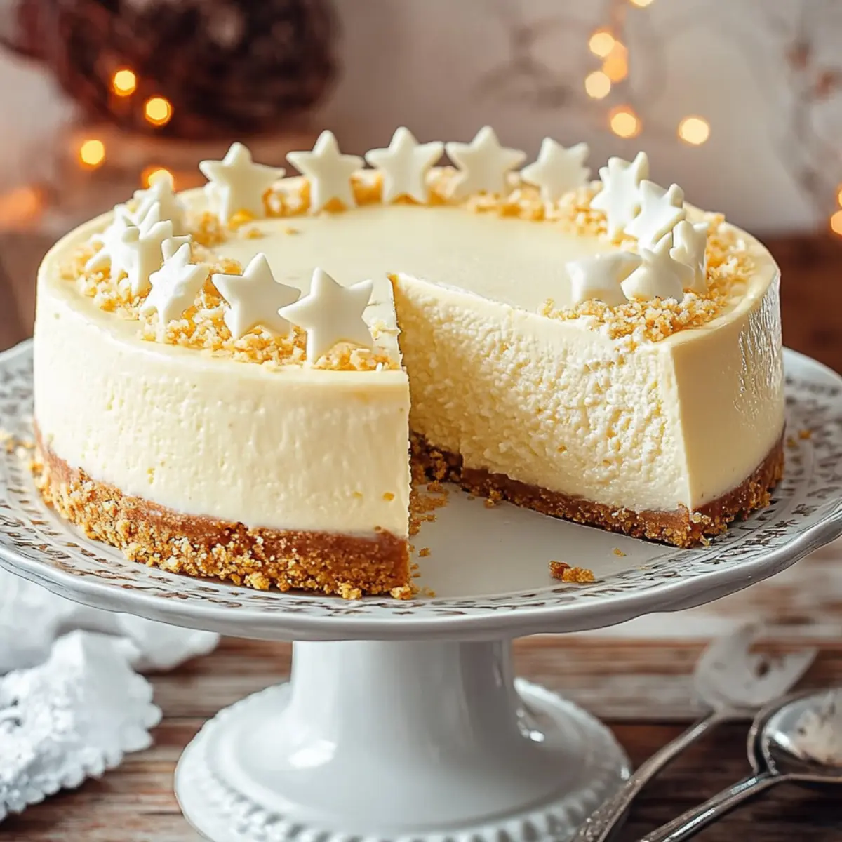 Sernik z Białą Czekoladą