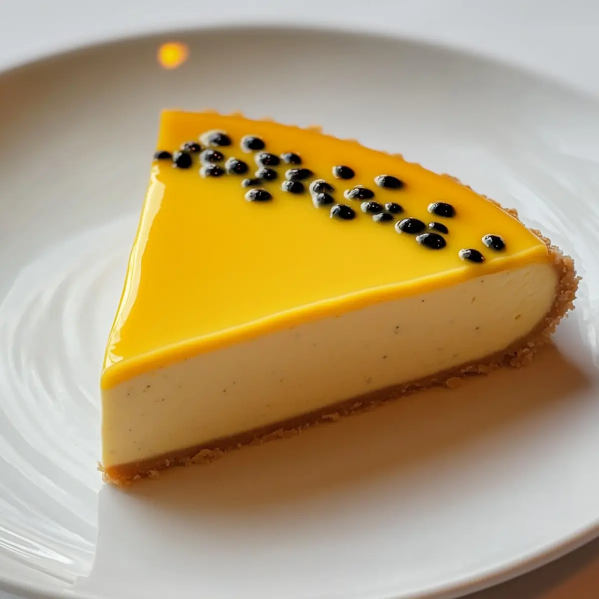 Sernik z Marakują Bez Pieczenia