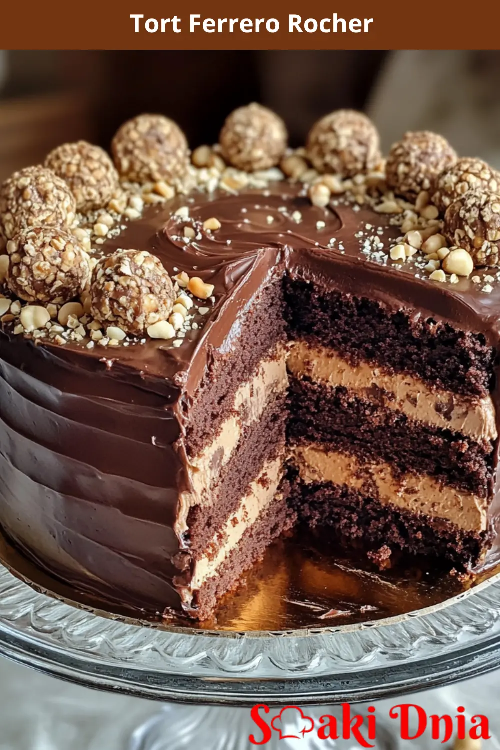 Tort Ferrero Rocher | Smakidnia