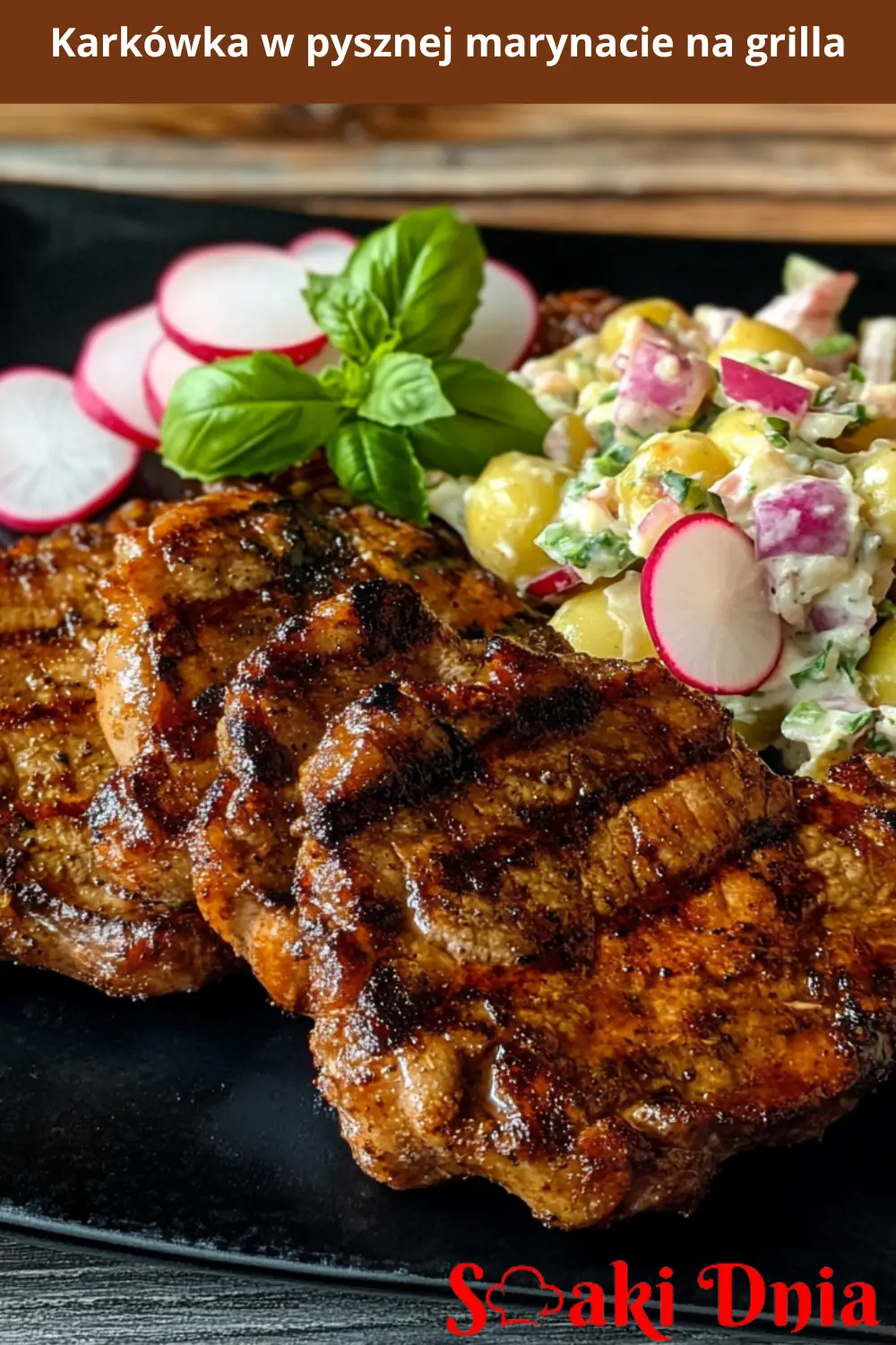 Karkówka w pysznej marynacie na grilla
