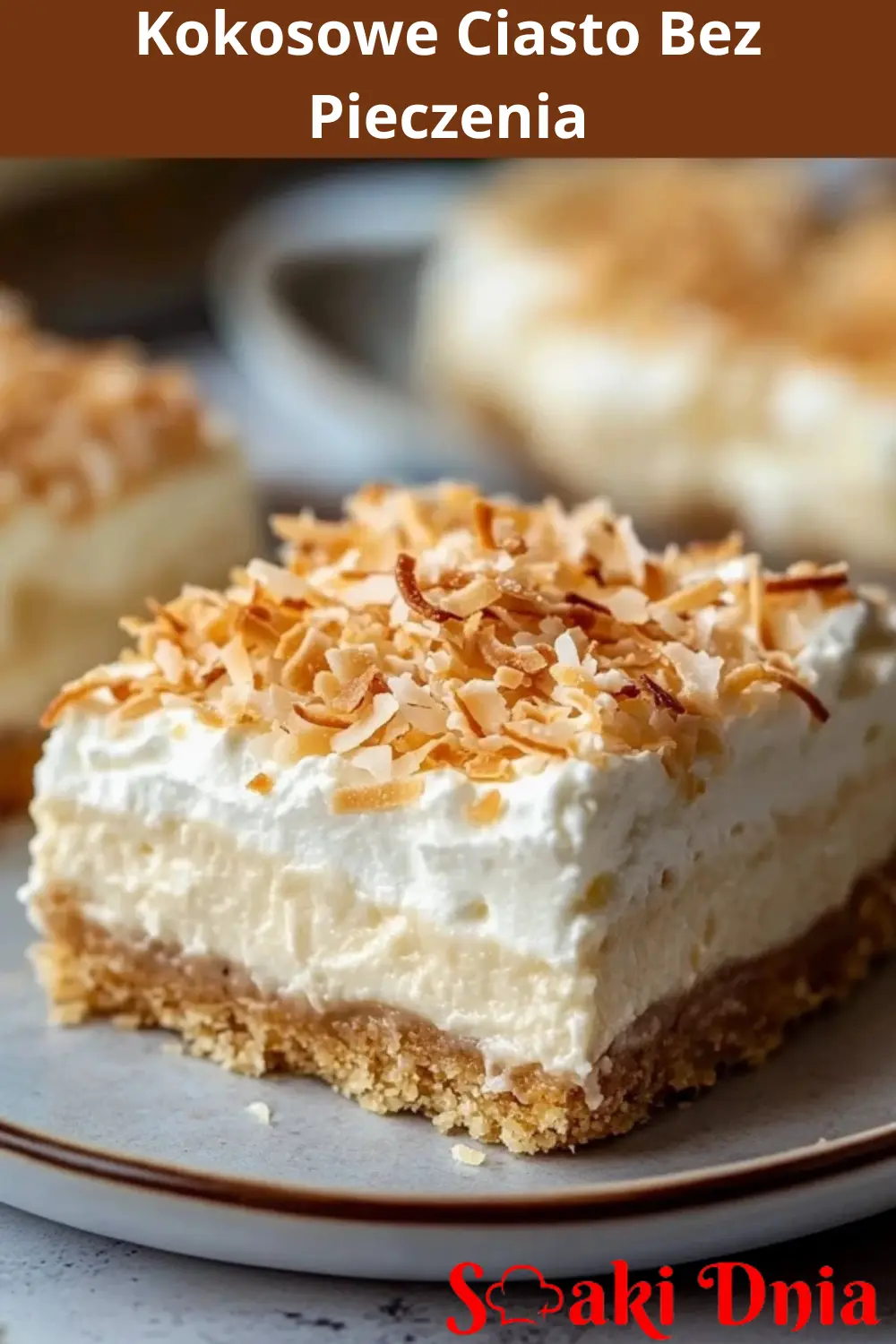 Kokosowe Ciasto Bez Pieczenia