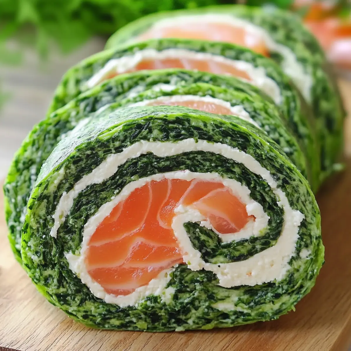 Rolada szpinakowa z łososiem 5 Rolada szpinakowa z łososiem