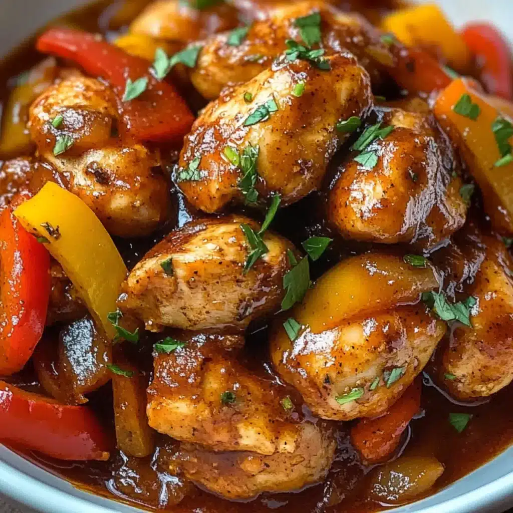 25 Pomysłów na Obiad z Kurczakiem – Szybko, Prosto i Pysznie 4 Kurczak w Sosie Cygańskim