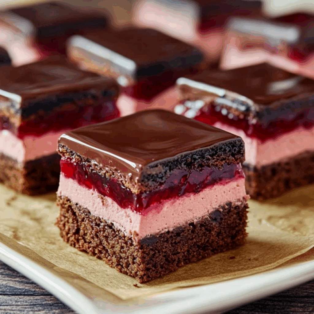 Ciasto wiśniowo-czekoladowe z pianką 2 Ciasto wiśniowo-czekoladowe z pianką