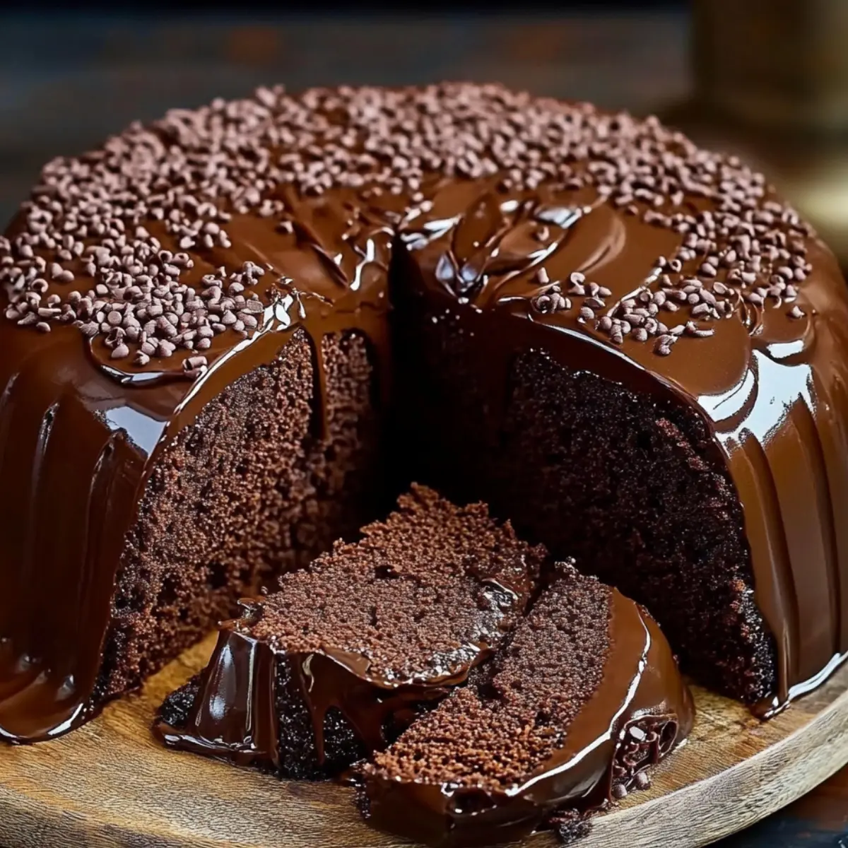 Czekoladowe Ciasto z Jabłkami