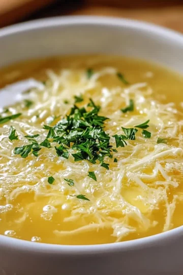 Stracciatella – włoska zupa jajeczna