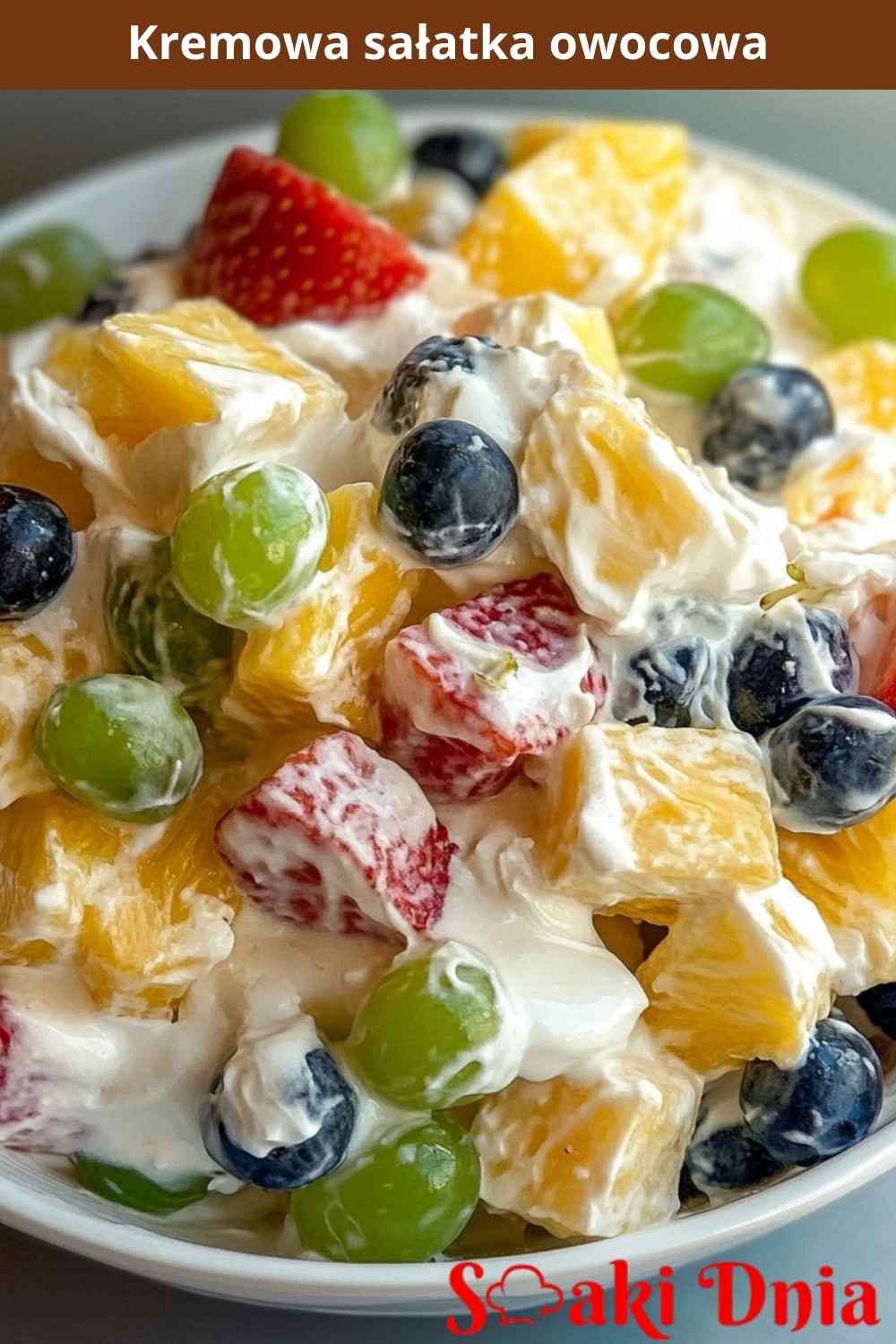 Kremowa sałatka owocowa