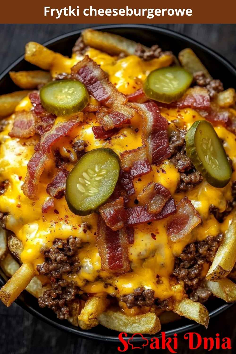 Frytki cheeseburgerowe