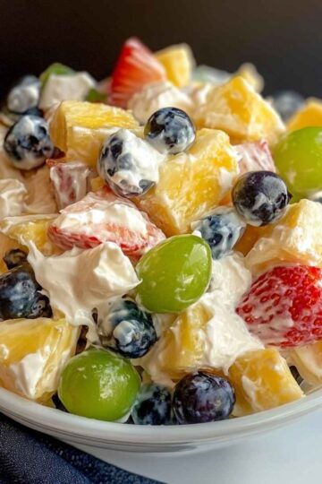 Kremowa sałatka owocowa