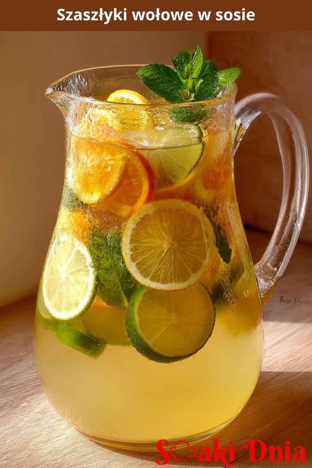 Domowa lemoniada cytrusowa