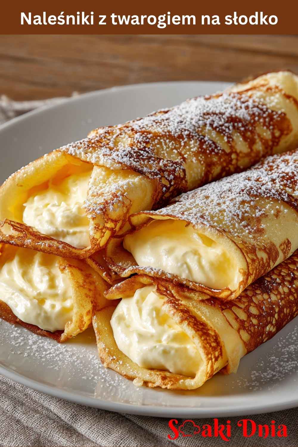 Naleśniki z twarogiem na słodko