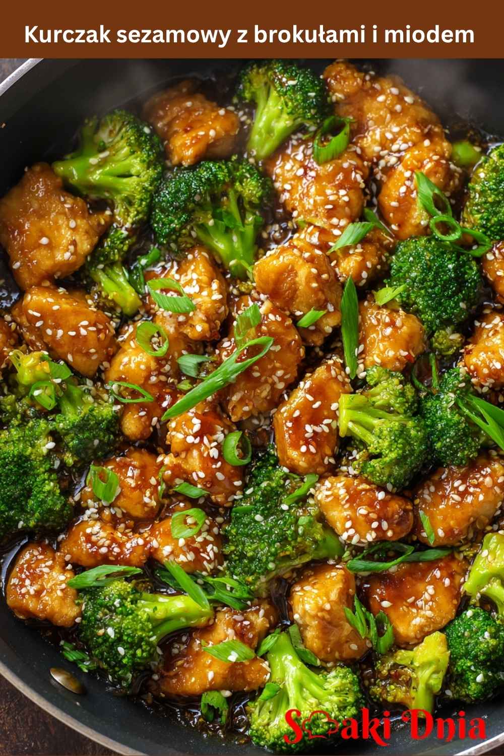 Kurczak sezamowy z brokułami i miodem – słodko-słony hit rodzinnego obiadu 8 Kurczak sezamowy z brokułami i miodem