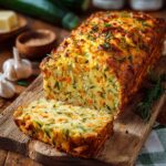 Pasztet z cukinii z żółtym serem: