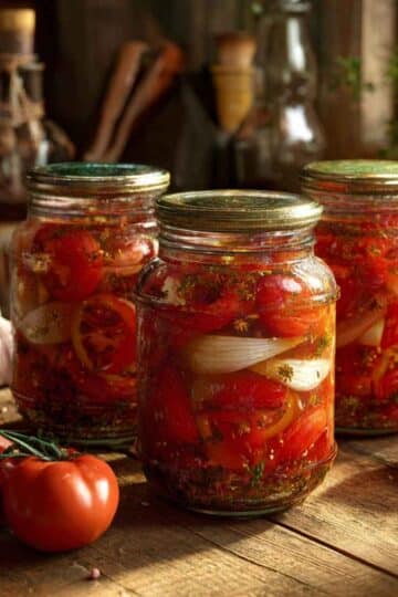 Marynowane pomidory bez pasteryzacji