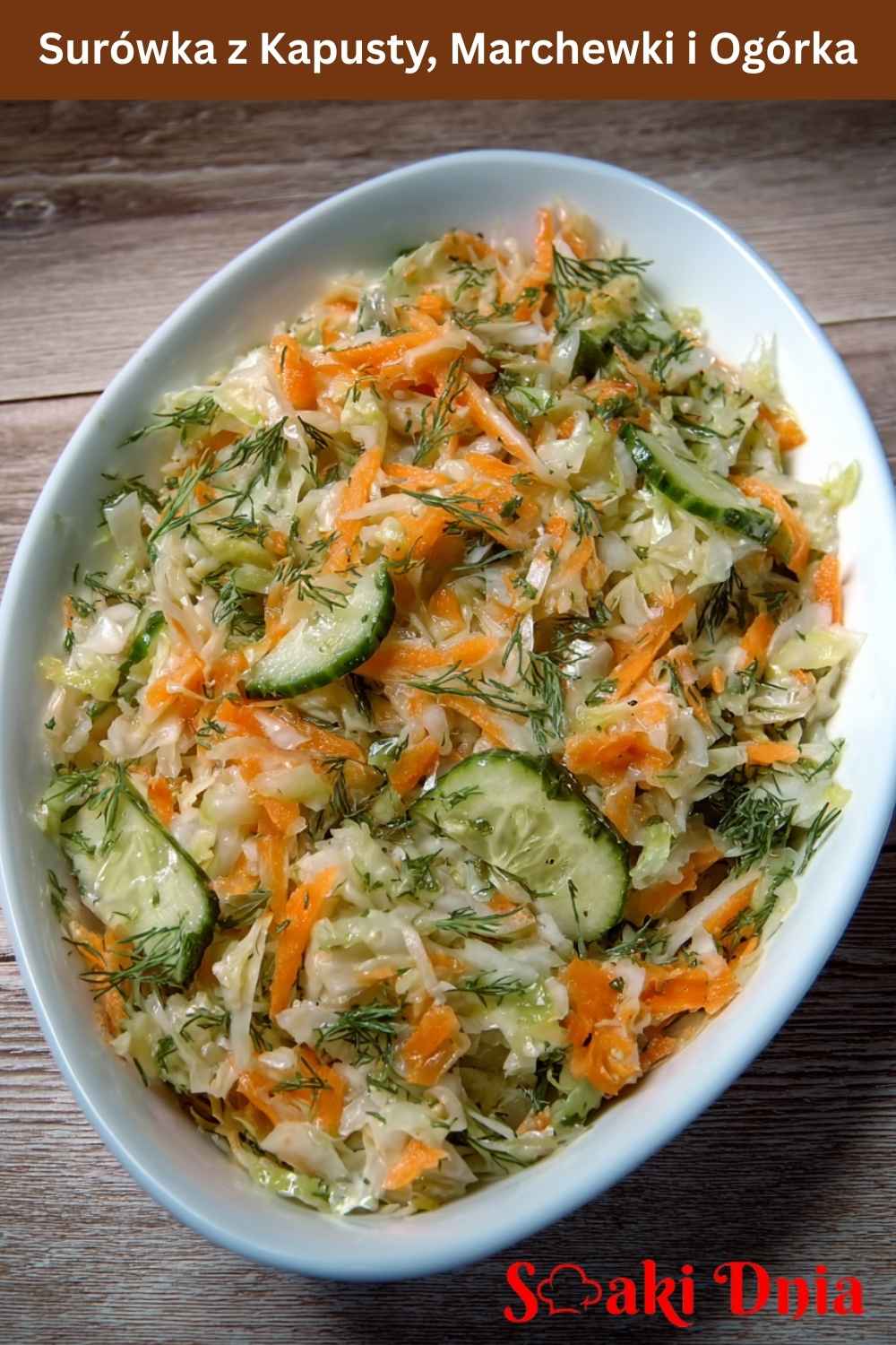 Surówka z kapusty, marchewki i ogórka – klasyka do obiadu 7 Surówka z kapusty, marchewki i ogórka