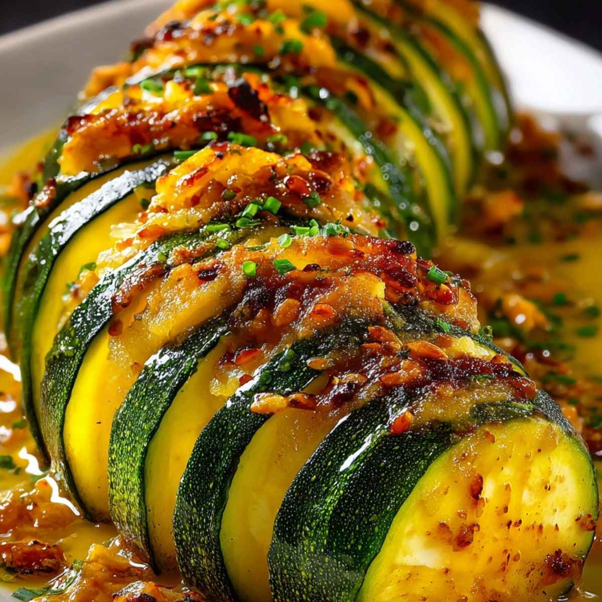 Zapiekana cukinia z serem i czosnkiem – szybki i pyszny pomysł na obiad lub kolację