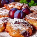 Racuchy ze śliwkami