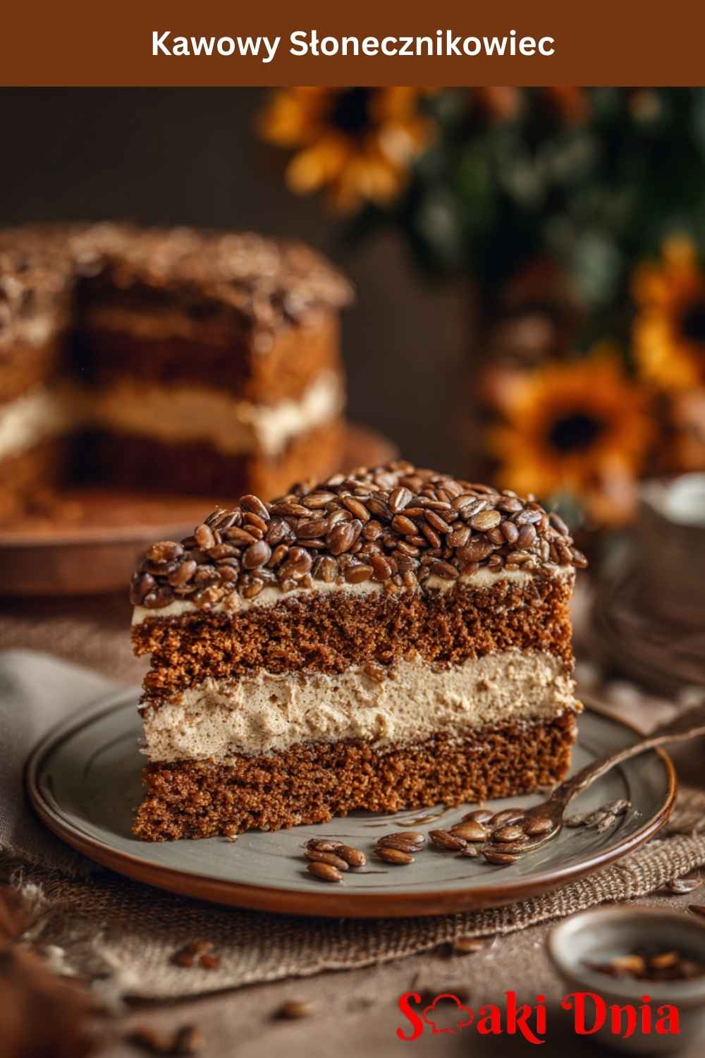 Kawowy Słonecznikowiec