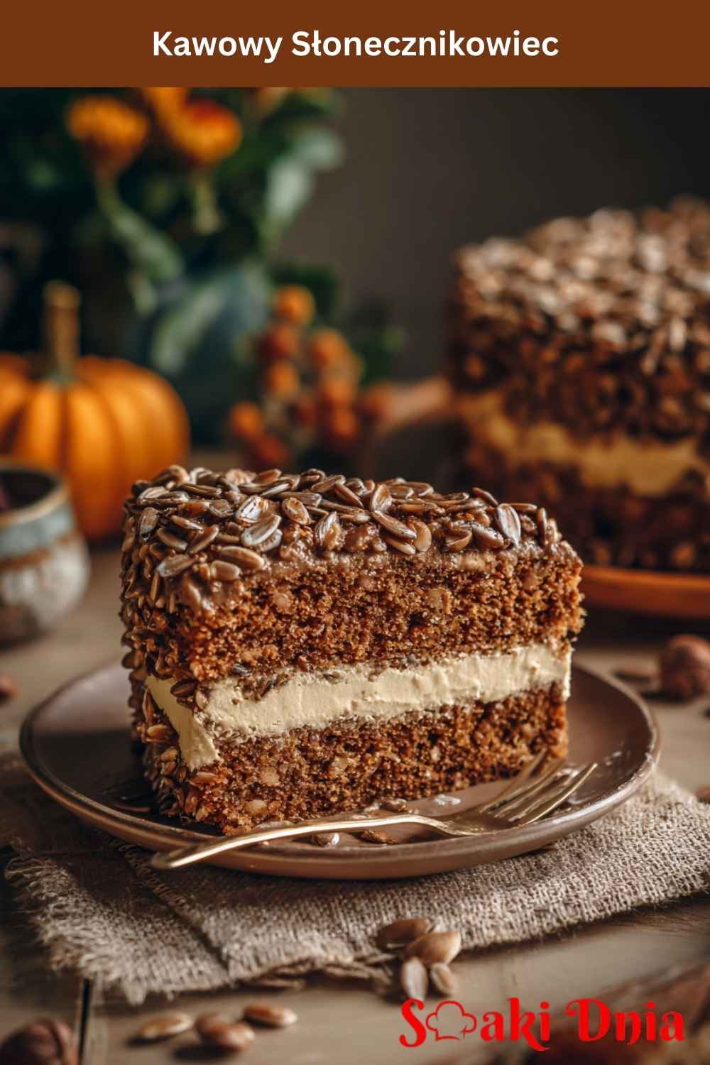 Kawowy Słonecznikowiec