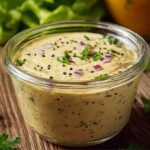 Sos musztardowy z cebulką i pietruszką