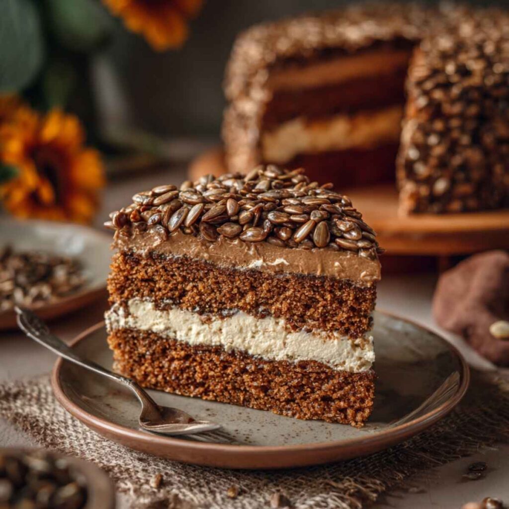 Kawowy Słonecznikowiec