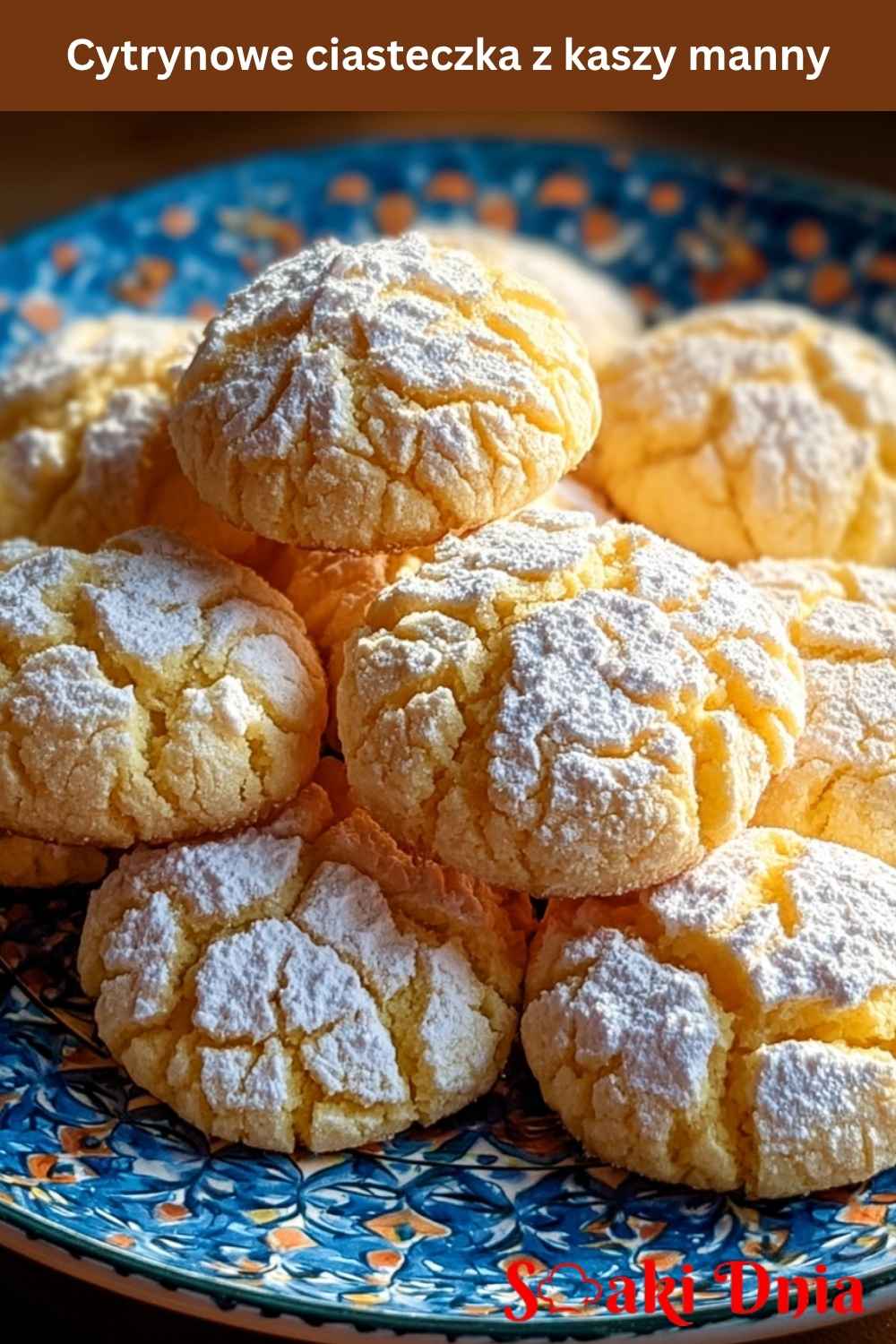 Cytrynowe ciasteczka z kaszy manny – pękające, puszyste i pełne smaku 7 Cytrynowe ciasteczka z kaszy manny