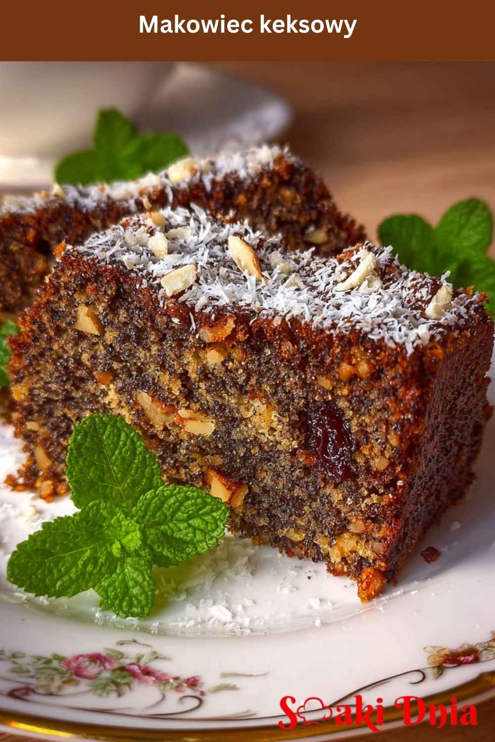 Makowiec Keksowy – Wilgotny, Bakaliowy i Bardzo Prosty 8 Makowiec keksowy