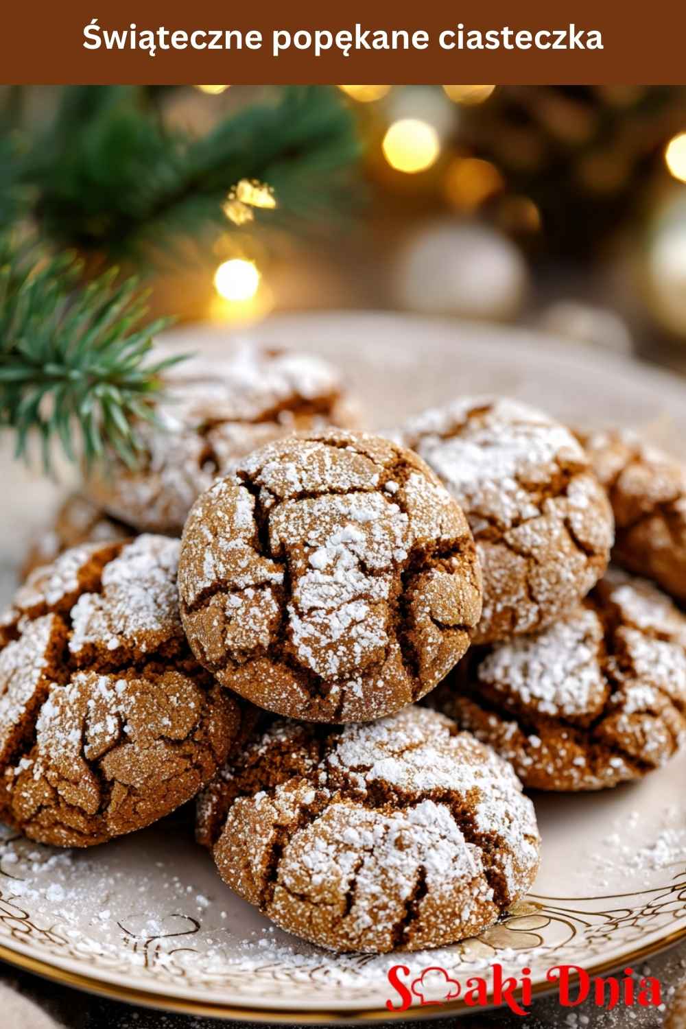 Świąteczne popękane ciasteczka – miękkie i pachnące 7 Świąteczne popękane ciasteczka