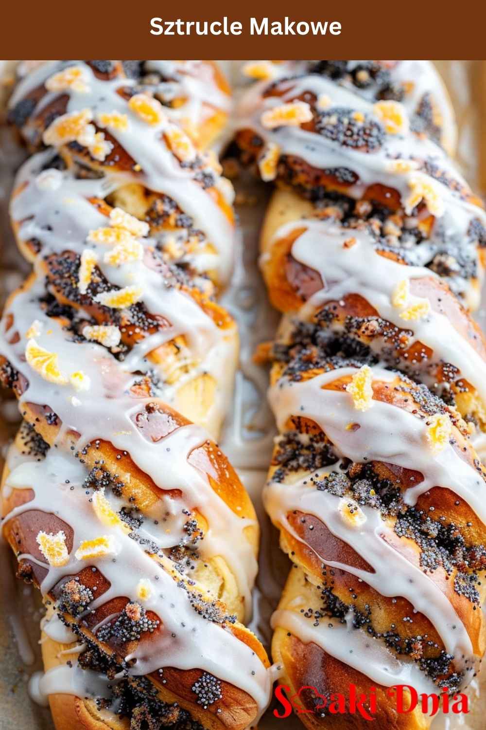 Miękkie sztrucle makowe 