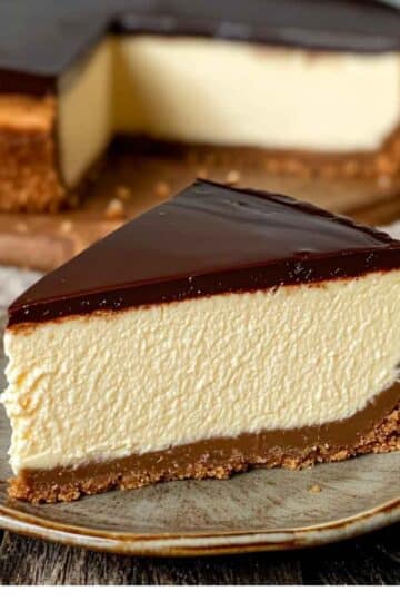 Sernik z Chałwą i Polewą Czekoladową