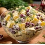 Sałatka z Fasolą, Pieczarkami i Serem – hit każdej imprezy! 9 Sałatka z fasolą, pieczarkami i serem