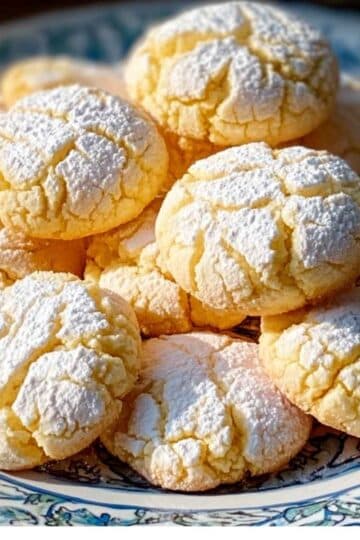 Cytrynowe ciasteczka z kaszy manny