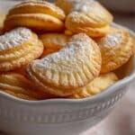 Kruche ciasteczka półksiężyce