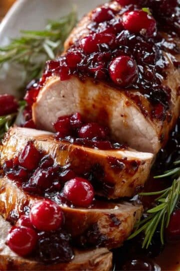 Polędwiczka wieprzowa w sosie żurawinowym – szybki, świąteczny klasyk