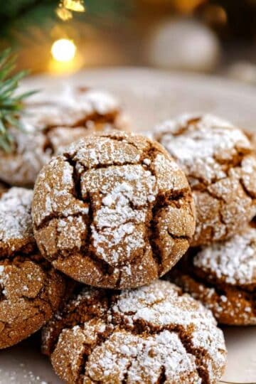 Świąteczne popękane ciasteczka – miękkie i pachnące 8 Świąteczne popękane ciasteczka