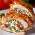 Faszerowana pierś z kurczaka