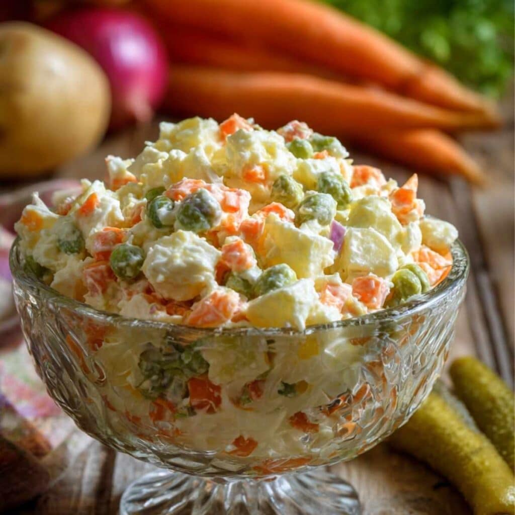 Klasyczna sałatka jarzynowa