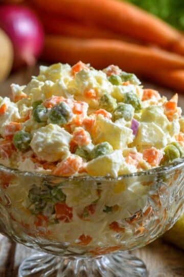 Klasyczna sałatka jarzynowa