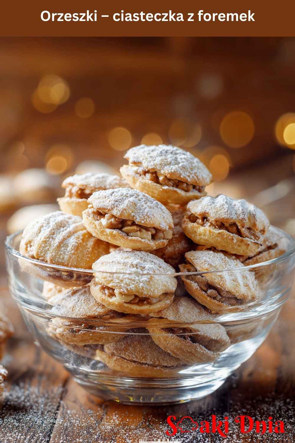 Orzeszki – ciasteczka z foremek z kremem 7 Orzeszki – ciasteczka z foremek z kremem