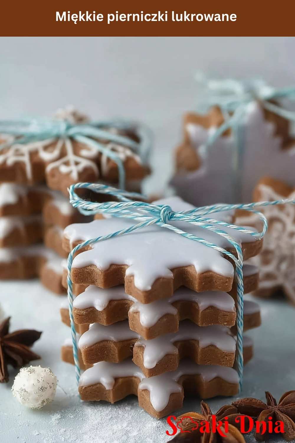 Miękkie pierniczki lukrowane – tradycyjny świąteczny przepis 8 Miękkie pierniczki lukrowane