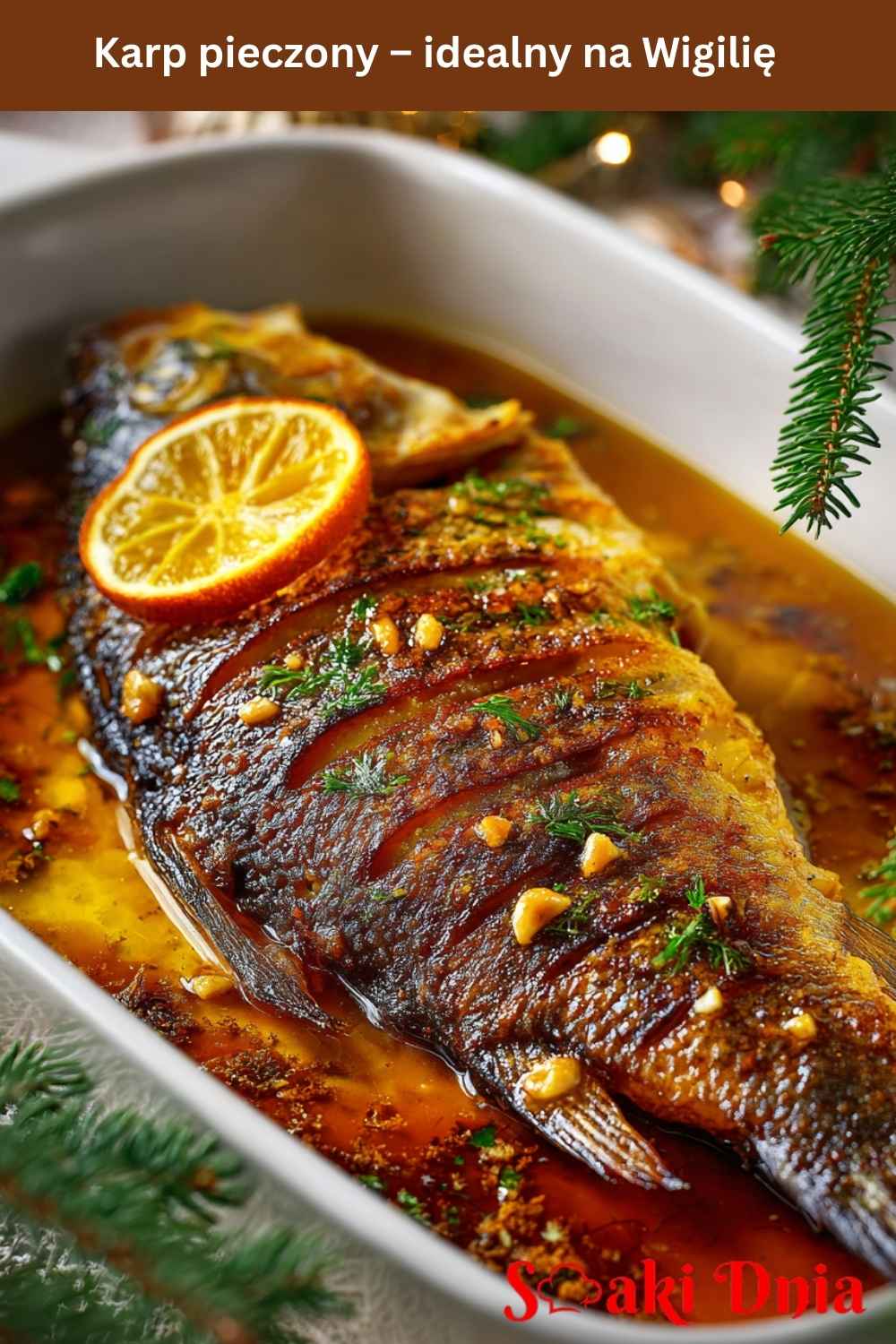 karp pieczony