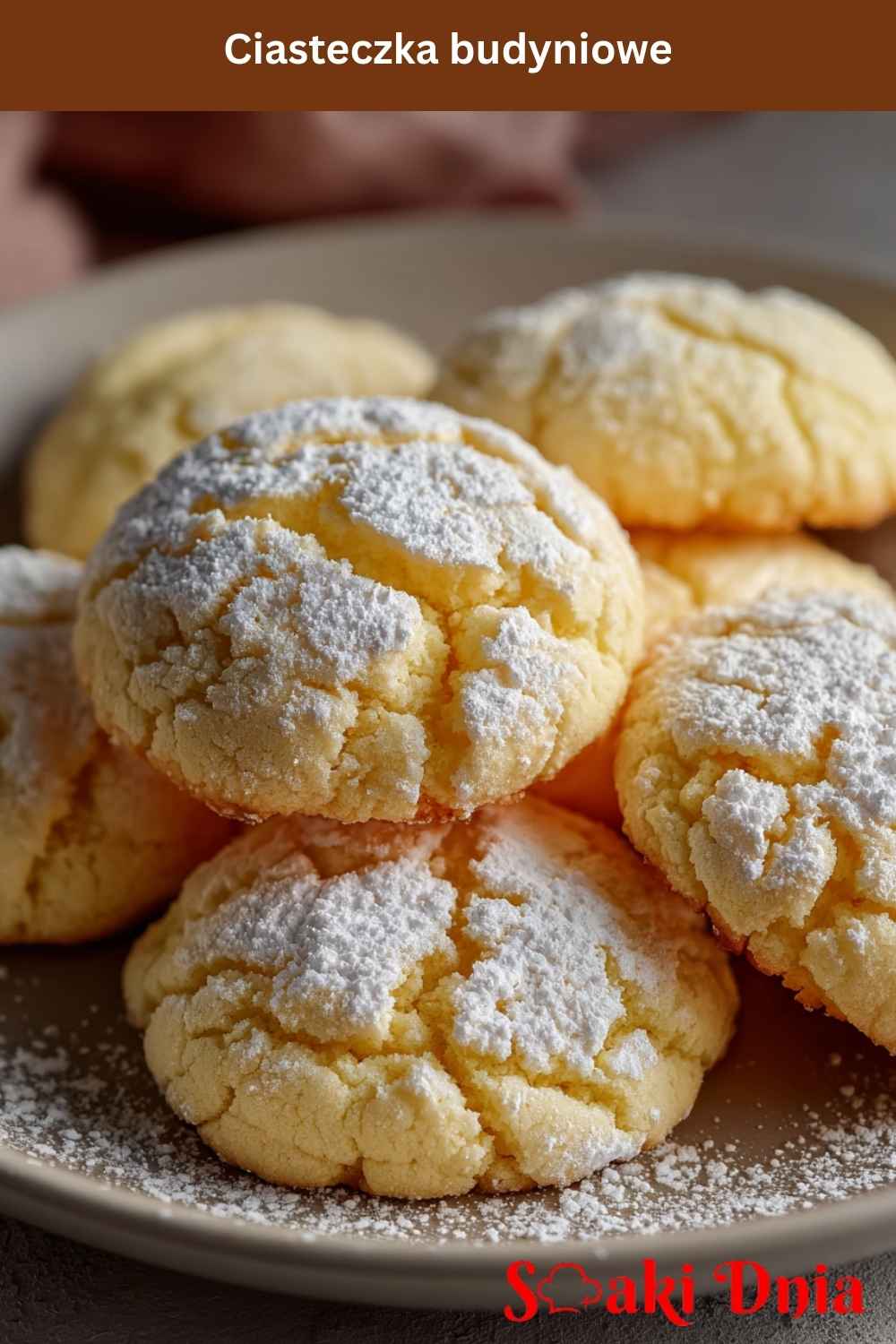 Ciasteczka budyniowe