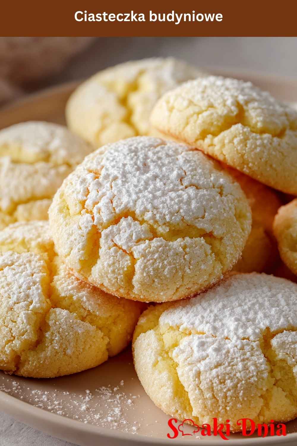 Ciasteczka budyniowe