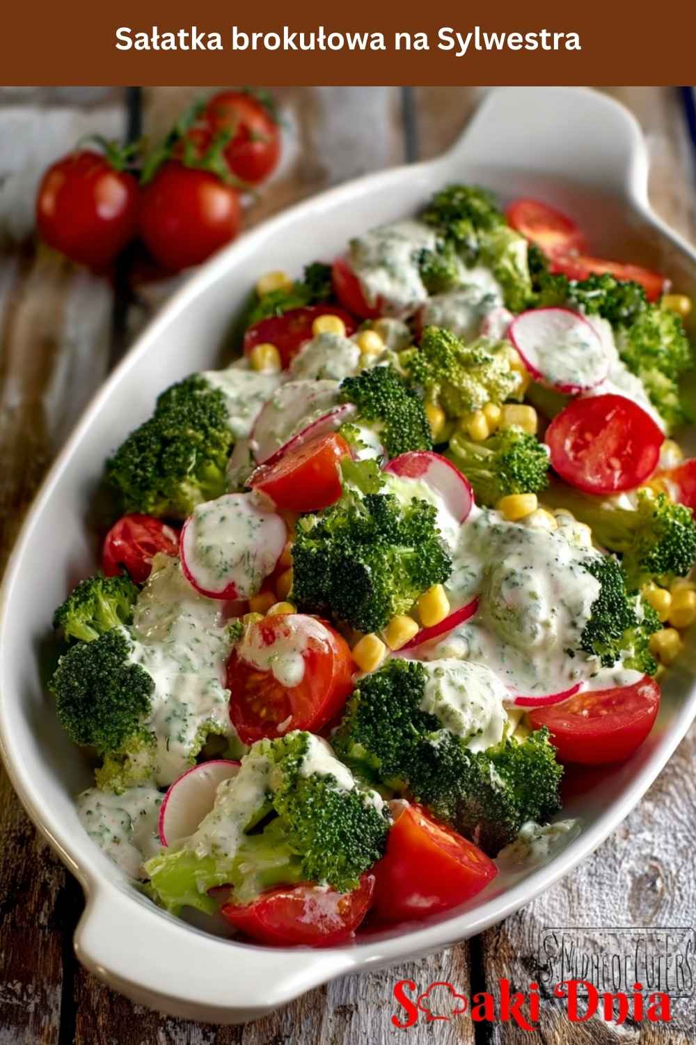 Sałatka brokułowa na Sylwestra