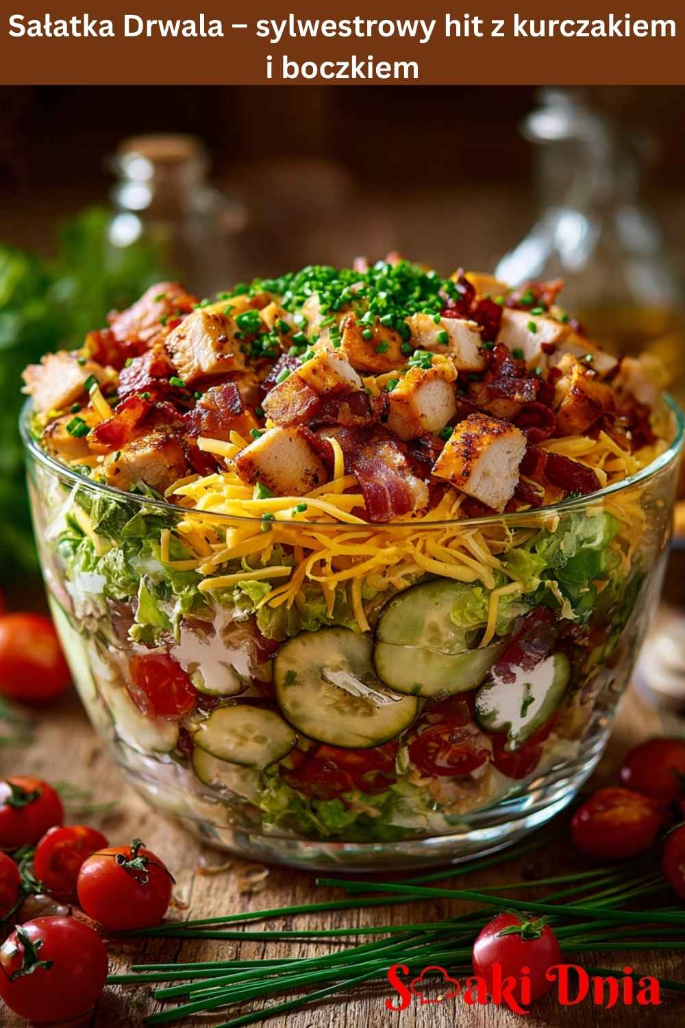 Sałatka Drwala – sylwestrowy hit z kurczakiem i boczkiem