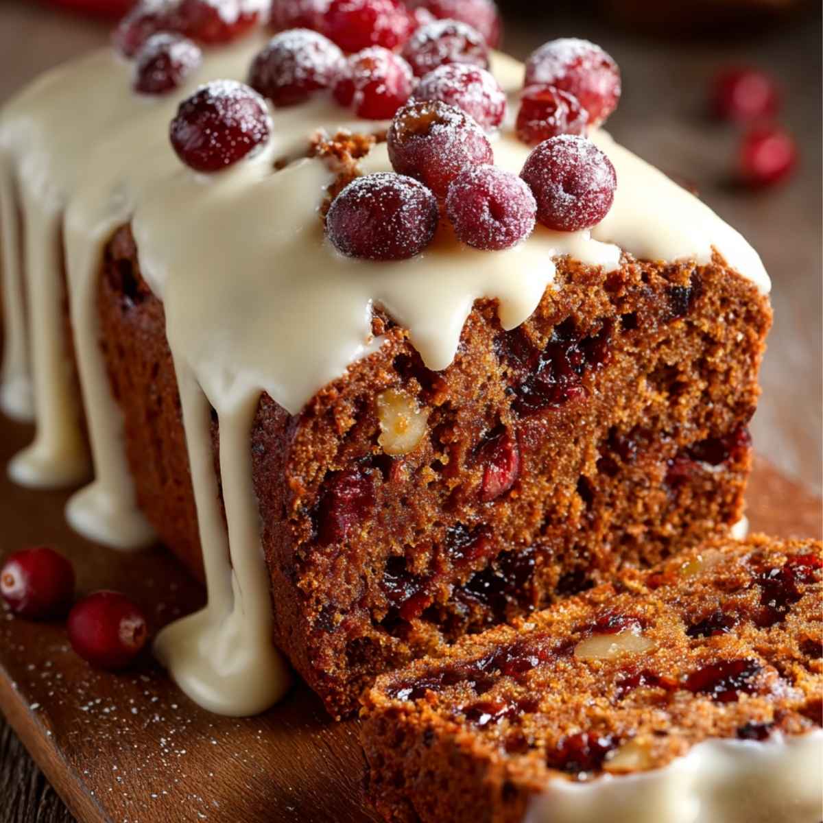 Keks piernikowy z żurawiną i białą czekoladą – świąteczny klasyk 5 Keks piernikowy z żurawiną i białą czekoladą