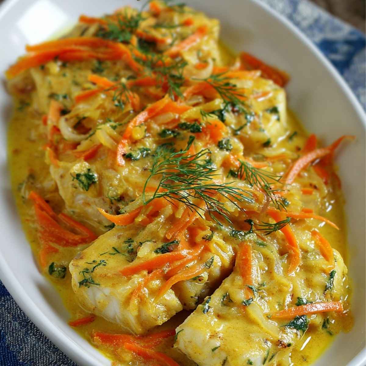 Dorsz po staropolsku z marchewką i ananasem – domowy obiad z nutą egzotyki 5 Dorsz po staropolsku z marchewką i ananasem