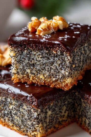 Wyjątkowe ciasto makowe bez cukru i mąki