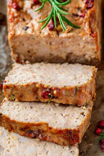 Pieczony pasztet wieprzowy (bez wątróbki)