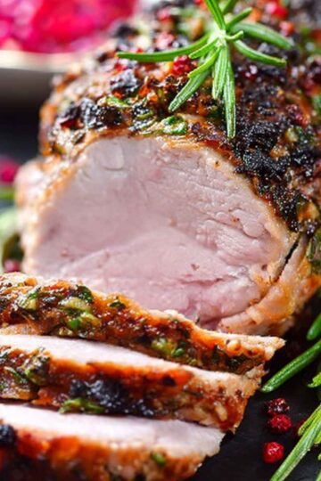 Schab pieczony w ziołach – soczysty i aromatyczny przepis